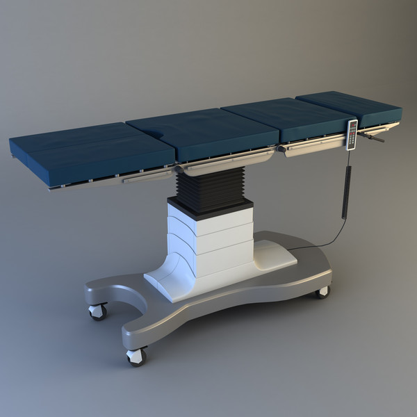 surgical table 3d model - Surgical Table by platinum3dmodels